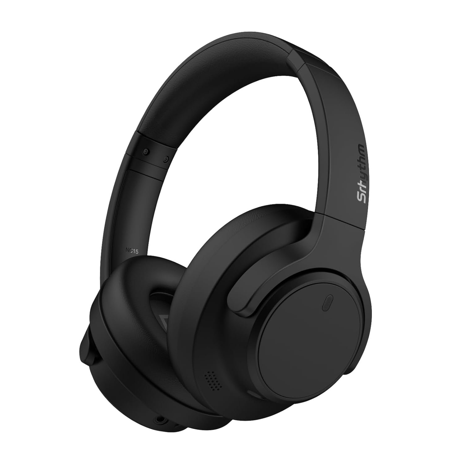 Srhythm NiceComfort 15 (2nd Gen) Hybrid Noise Cancelling Wireless Headphones,Bluetooth 6.0,with Low Latency,Spatial Audio,ENC,120Hrs Black - Image 2