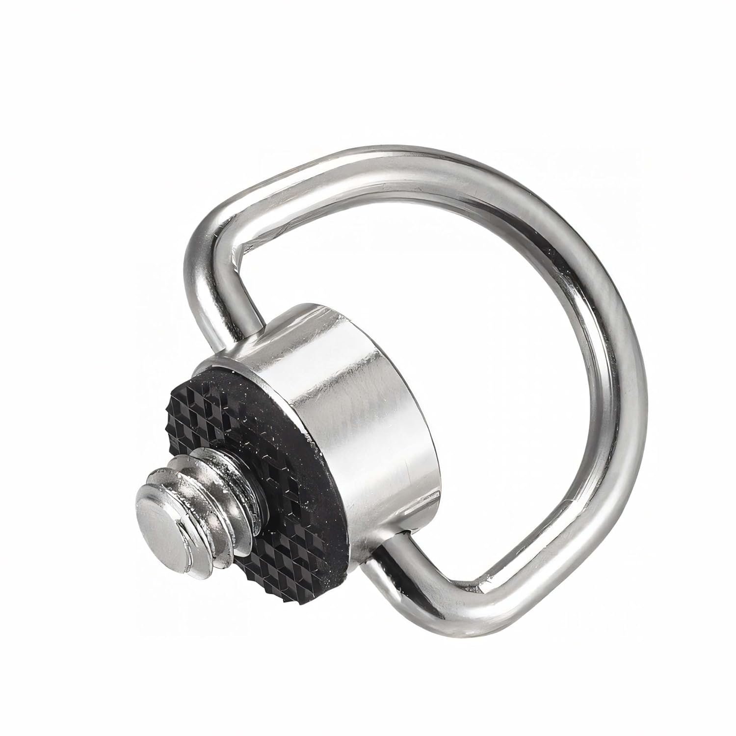 Stainless Steel D-Ring Camera Mounting Screw, 1/4-Inch, Silver, for DSLR and Mirrorless Cameras (D SILVER) - Image 2